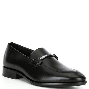 New Boss Men's Colby Slip-on Bit Loafers - Black